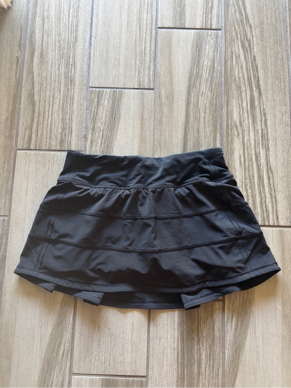 lululemon Pace Rival Black Athletic Skirt